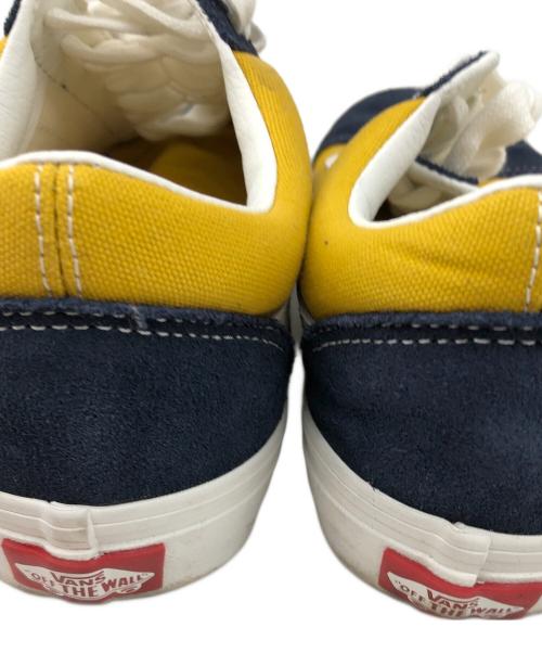 VANS（ヴァンズ）VANS (ヴァンズ) ローカットスニーカー イエロー×ネイビー サイズ:26の古着・服飾アイテム