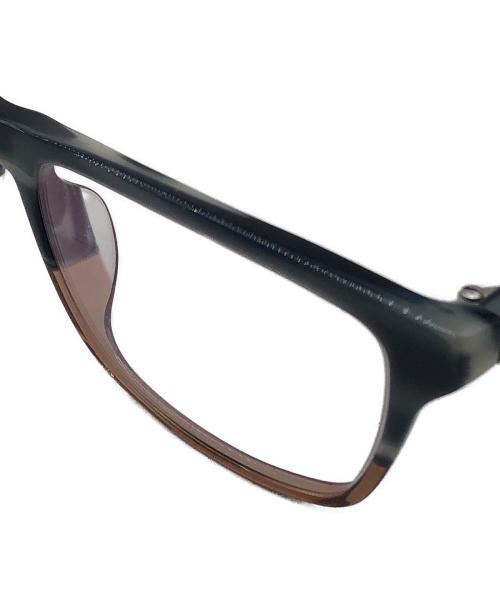 RAY-BAN（レイバン）RAY-BAN (レイバン) 伊達眼鏡 ブラウン×ブルーの古着・服飾アイテム