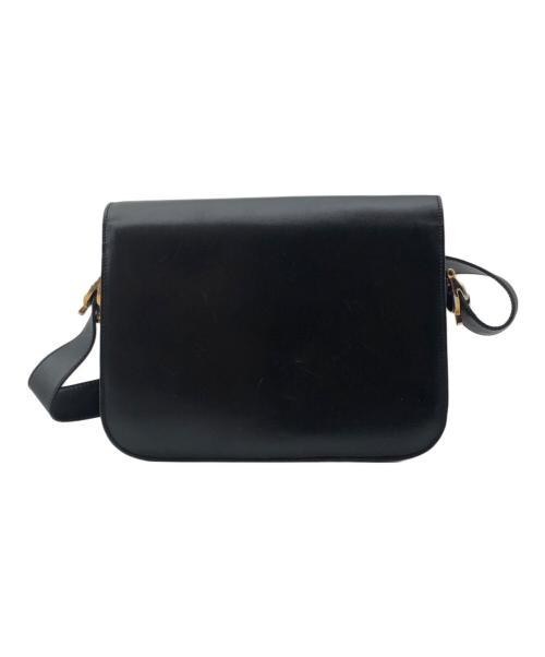 CELINE（セリーヌ）CELINE (セリーヌ) ショルダーバッグ ブラックの古着・服飾アイテム