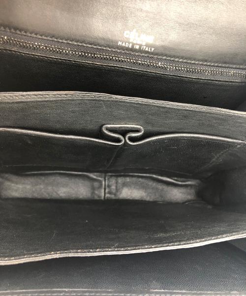 CELINE（セリーヌ）CELINE (セリーヌ) ショルダーバッグ ブラックの古着・服飾アイテム