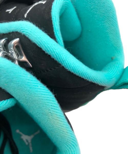 NIKE（ナイキ）NIKE (ナイキ) ハイカットスニーカーGS Air Jordan12 Retro Hyper Jade  ブラック×グリーン サイズ:25cmの古着・服飾アイテム