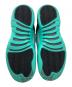 中古・古着 NIKE (ナイキ) ハイカットスニーカーGS Air Jordan12 Retro Hyper Jade  ブラック×グリーン サイズ:25cm：18000円