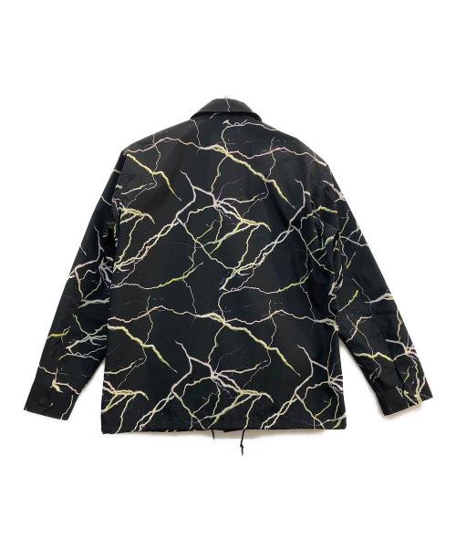 Dickies（ディッキーズ）Dickies (ディッキーズ) コーチジャケット ブラック×グリーン サイズ:Lの古着・服飾アイテム