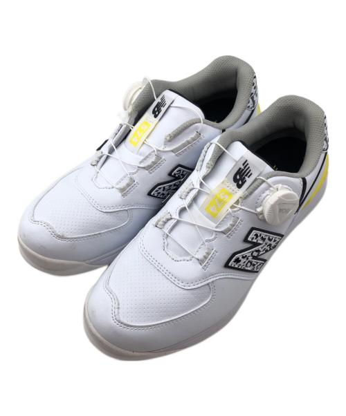 NEW BALANCE（ニューバランス）NEW BALANCE (ニューバランス) ゴルフシューズ ホワイト サイズ:23.5㎝の古着・服飾アイテム