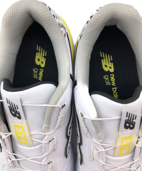 NEW BALANCE（ニューバランス）NEW BALANCE (ニューバランス) ゴルフシューズ ホワイト サイズ:23.5㎝の古着・服飾アイテム