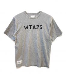 WTAPS（ダブルタップス）の古着「半袖ロゴTシャツ」｜グレー