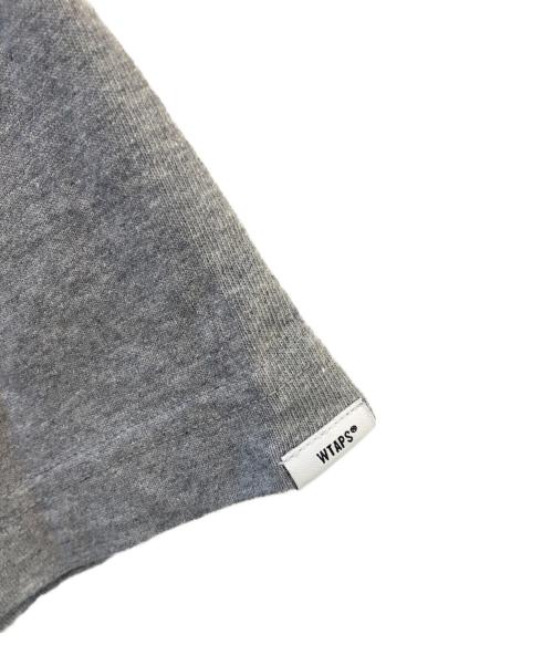 WTAPS（ダブルタップス）WTAPS (ダブルタップス) 半袖ロゴTシャツ グレー サイズ:02の古着・服飾アイテム