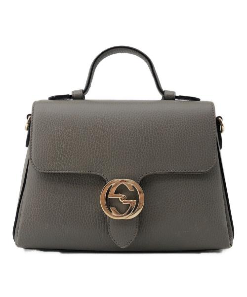 GUCCI（グッチ）GUCCI (グッチ) ショルダーバッグ グレーの古着・服飾アイテム