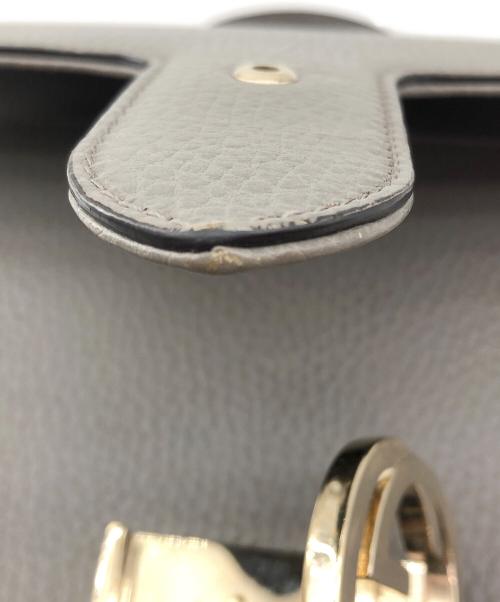GUCCI（グッチ）GUCCI (グッチ) ショルダーバッグ グレーの古着・服飾アイテム