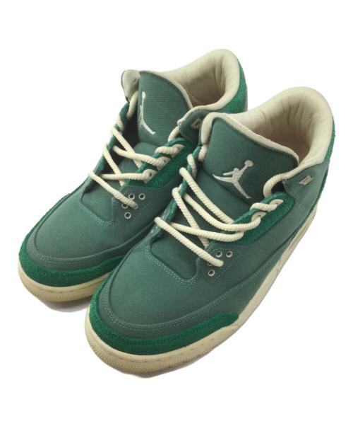 NIKE（ナイキ）NIKE (ナイキ) ハイカットスニーカー グリーン サイズ:27㎝の古着・服飾アイテム