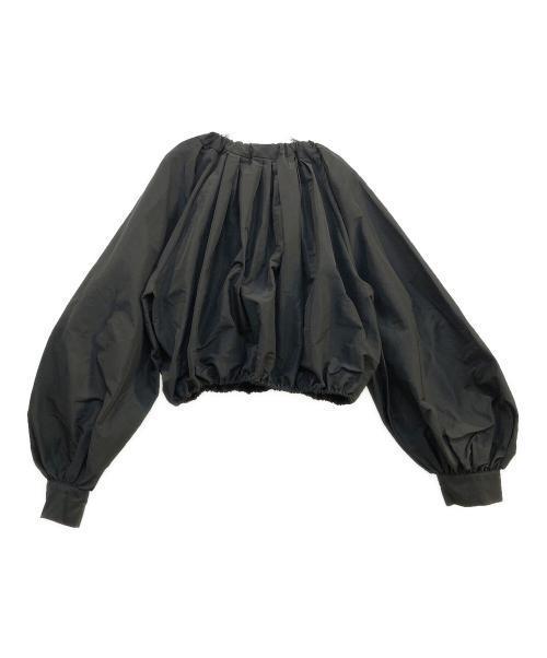 MAISON SPECIAL（メゾンスペシャル）MAISON SPECIAL (メゾンスペシャル) 長袖ブラウス ブラック サイズ:ＦＲＥＥの古着・服飾アイテム