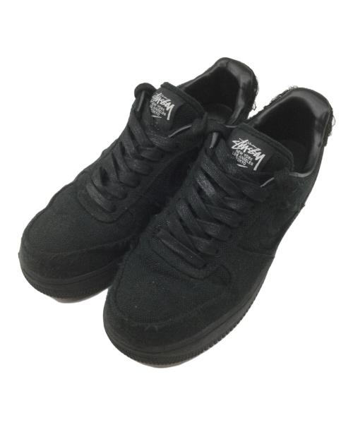 NIKE（ナイキ）NIKE (ナイキ) stussy (ステューシー) スニーカー ブラック サイズ:24cmの古着・服飾アイテム