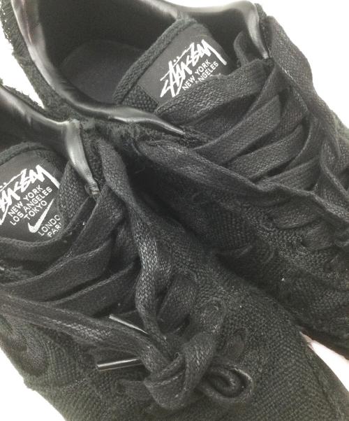 NIKE（ナイキ）NIKE (ナイキ) stussy (ステューシー) スニーカー ブラック サイズ:24cmの古着・服飾アイテム