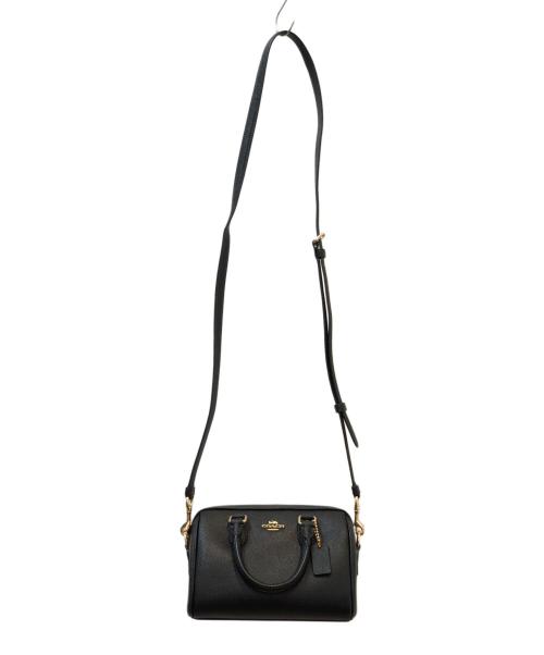 COACH（コーチ）COACH (コーチ) 2WAYミニショルダーバッグ ブラックの古着・服飾アイテム