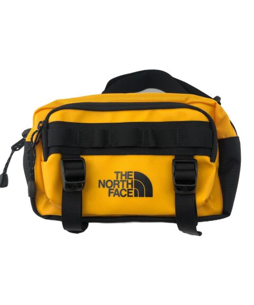 THE NORTH FACE（ザ ノース フェイス）THE NORTH FACE (ザ ノース フェイス) ボディーバッグ/BASE CAMP LUMBAR イエロー×ブラック サイズ:記載なしの古着・服飾アイテム