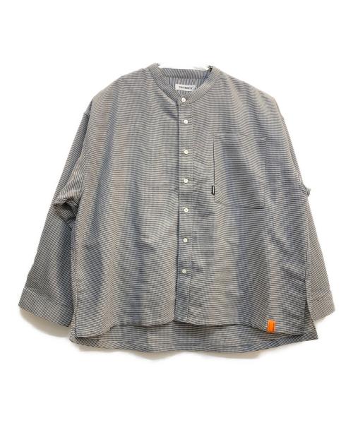 TIGHTBOOTH（タイトブース）TIGHTBOOTH (タイトブース) バンドカラーシャツ グレー サイズ:L 未使用品の古着・服飾アイテム