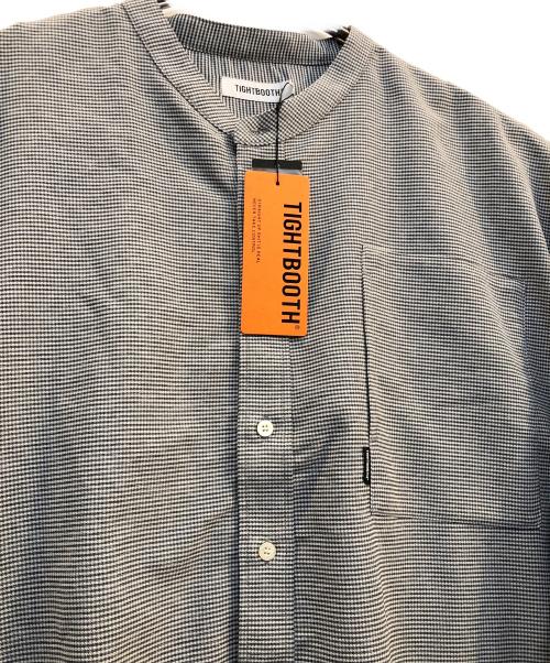 TIGHTBOOTH（タイトブース）TIGHTBOOTH (タイトブース) バンドカラーシャツ グレー サイズ:L 未使用品の古着・服飾アイテム
