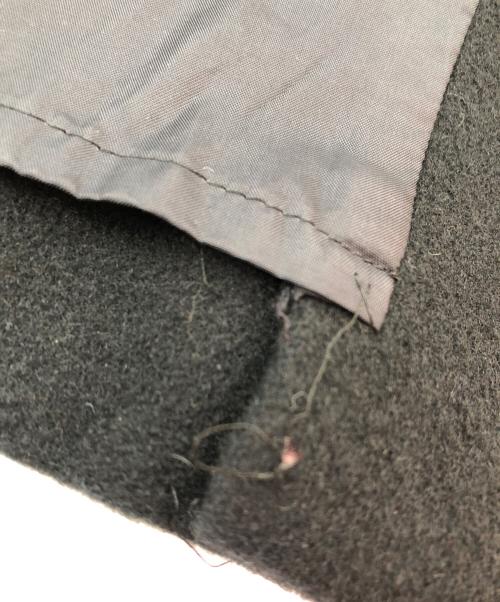 yohji yamamoto+noir（ヨウジヤマモトプリュスノアール）yohji yamamoto+Noir (ヨウジヤマモトプリュスノアール) ウールコート ブラック サイズ:1の古着・服飾アイテム