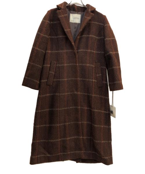 HER LIP TO（ハーリップトゥ）Her lip to (ハーリップトゥ) コート ブラウン サイズ:Ｓの古着・服飾アイテム