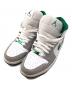 NIKE（ナイキ）の古着「ハイカットスニーカーAIR JORDAN1 Mid」｜ホワイト×グリーン