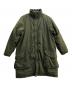 MILITARY（ミリタリー）の古着「ミリタリーコート」｜グリーン
