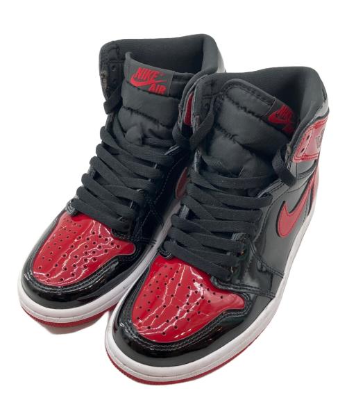 NIKE（ナイキ）NIKE (ナイキ) スニーカーNike Air Jordan 1 High OG ブラック×レッド サイズ:24㎝の古着・服飾アイテム