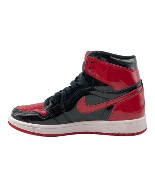 NIKE（ナイキ）NIKE (ナイキ) スニーカーNike Air Jordan 1 High OG ブラック×レッド サイズ:24㎝の古着・服飾アイテム