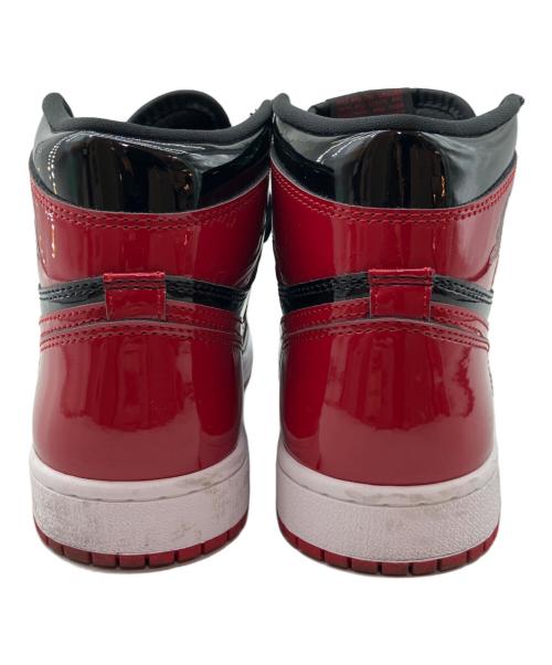 NIKE（ナイキ）NIKE (ナイキ) スニーカーNike Air Jordan 1 High OG ブラック×レッド サイズ:24㎝の古着・服飾アイテム