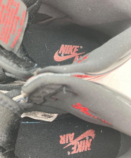 NIKE（ナイキ）NIKE (ナイキ) スニーカーNike Air Jordan 1 High OG ブラック×レッド サイズ:24㎝の古着・服飾アイテム