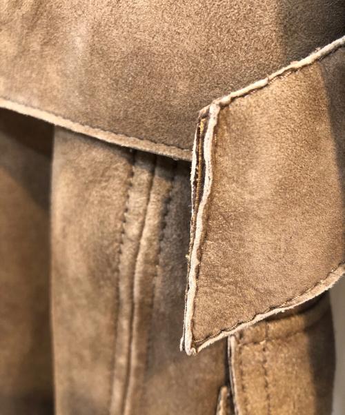 ZARA（ザラ）ZARA (ザラ) ムートンコート ブラウン サイズ:Mの古着・服飾アイテム