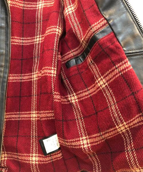 Schott（ショット）Schott (ショット) レザージャケット ブラック サイズ:34の古着・服飾アイテム