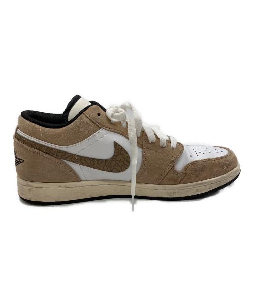 NIKE（ナイキ）NIKE (ナイキ)  Air Jordan1 Low SE Brown Elephant/Safari スニーカー サイズ:28cmの古着・服飾アイテム