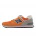 NEW BALANCE (ニューバランス) スニーカー オレンジ サイズ:27㎝：7000円
