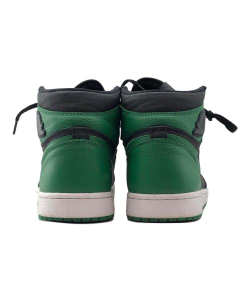 NIKE（ナイキ）NIKE (ナイキ) ハイカットスニーカー ブラック×グリーン サイズ:28㎝の古着・服飾アイテム