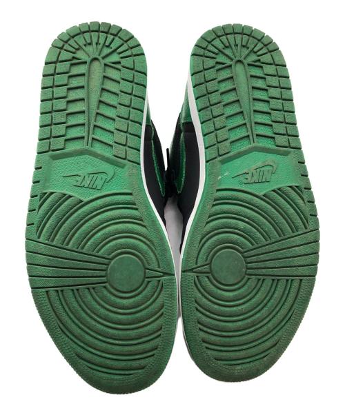 NIKE（ナイキ）NIKE (ナイキ) ハイカットスニーカー ブラック×グリーン サイズ:28㎝の古着・服飾アイテム