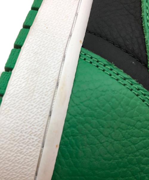 NIKE（ナイキ）NIKE (ナイキ) ハイカットスニーカー ブラック×グリーン サイズ:28㎝の古着・服飾アイテム