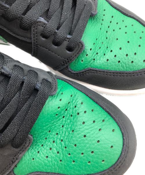 NIKE（ナイキ）NIKE (ナイキ) ハイカットスニーカー ブラック×グリーン サイズ:28㎝の古着・服飾アイテム