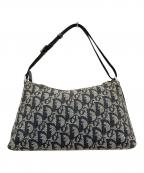 Christian Diorクリスチャン ディオール）の古着「ハンドポーチ」｜グレー×ネイビー