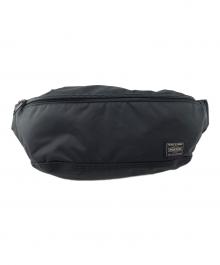 PORTER（ポーター）の古着「ウエストバッグ」｜ブラック