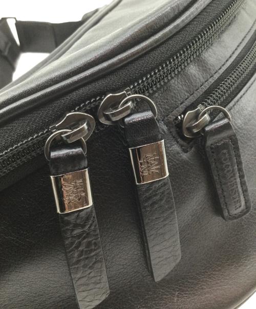 cocomeister（ココマイスター）COCOMEISTER (ココマイスター) ウエストバッグ ブラックの古着・服飾アイテム