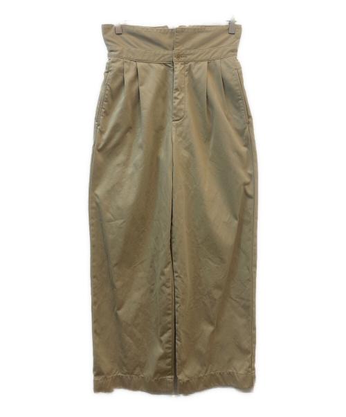 FRAMeWORK（フレームワーク）FRAMeWORK (フレームワーク) ワイドパンツ ベージュ サイズ:36の古着・服飾アイテム