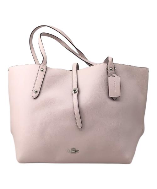 COACH（コーチ）COACH (コーチ) トートバッグ ピンクの古着・服飾アイテム