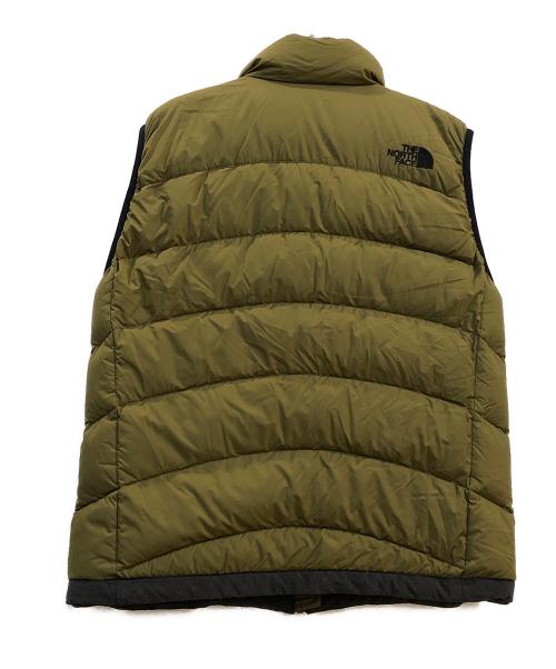 THE NORTH FACE（ザ ノース フェイス）THE NORTH FACE (ザ ノース フェイス) ヌプシダウンベスト オリーブ サイズ:Ｓの古着・服飾アイテム