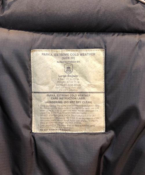 US ARMY（ユーエスアーミー）US ARMY (ユーエスアーミー) ミリタリージャケット ブラック サイズ:Lの古着・服飾アイテム