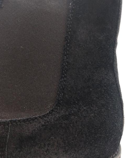 POLO RALPH LAUREN（ポロ・ラルフローレン）POLO RALPH LAUREN (ポロ・ラルフローレン) サイドゴアブーツ ブラック サイズ:31.5cmの古着・服飾アイテム