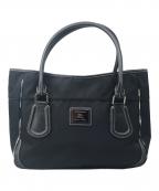 BURBERRY BLUE LABELバーバリーロンドンブルーレーベル）の古着「ナイロントートバッグ」｜ブラック