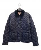 Barbourバブアー）の古着「キルティングジャケット」｜ネイビー