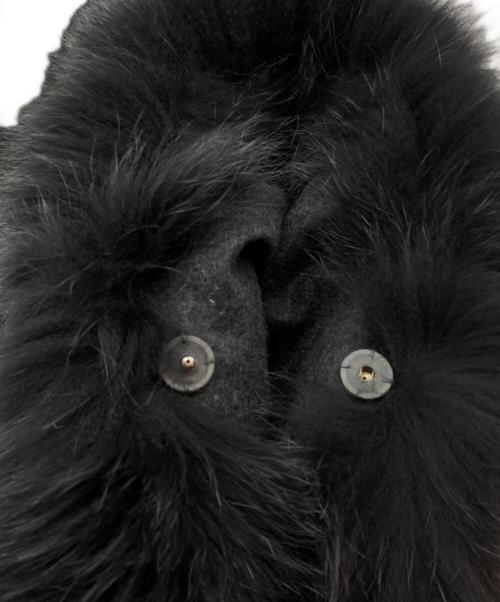 SAGA FURS（サガファーズ）SAGA FURS (サガファーズ) 大判ケープ グレー サイズ:MLの古着・服飾アイテム
