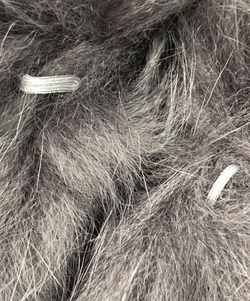 SAGA FURS（サガファーズ）SAGA FURS (サガファーズ) 大判ケープ グレー サイズ:MLの古着・服飾アイテム
