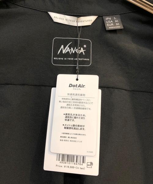 NANGA（ナンガ）NANGA (ナンガ) 長袖シャツ ブラック サイズ:L 未使用品の古着・服飾アイテム